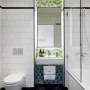 Sleek & Industrial Styled London City Island Apartment | Bathroom | Interior Designers